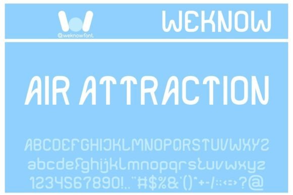 Air Attraction: The Modern Display Font for Scroll-Stopping Campaigns