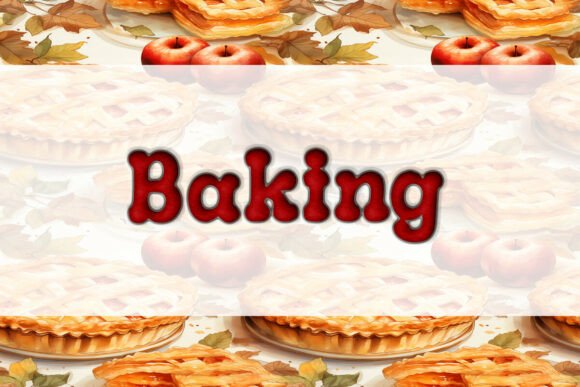 Baking: The Creative Display Font for Campaign Success