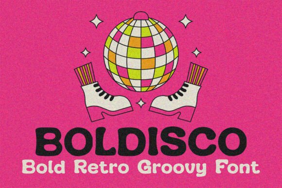Boldisco: The Retro Funky Display Font for Bold Branding