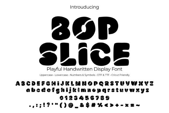 Bopslice: The Bold Bubble Font for Creative Projects