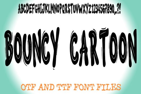 Bouncy Cartoon: The Playful Typeface for Vibrant Brand Identity