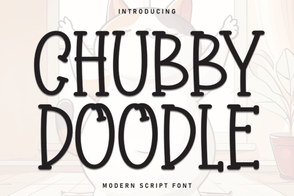 Chubby Doodle: The Friendly Display Font for Handmade Brands