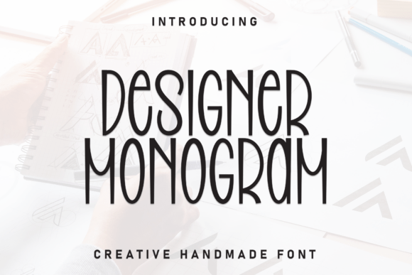 Designer Monogram: The Premium Typeface for Editorial Design