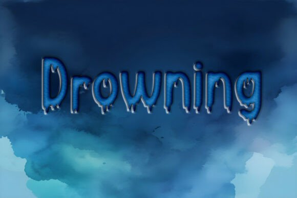 Drowning: A Premium Display Typeface for Editorial Design