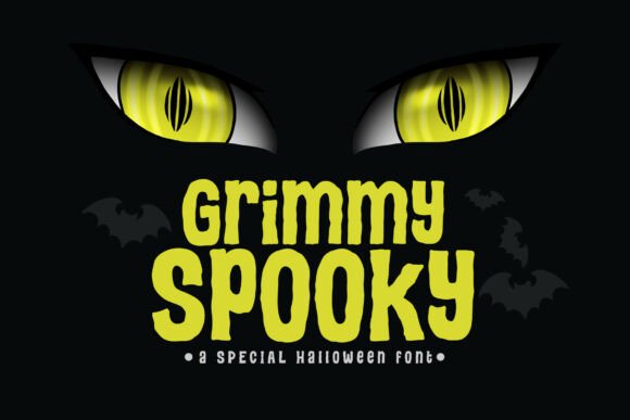 Grimmy Spooky: The Modern Horror Display Font for Seasonal Campaigns