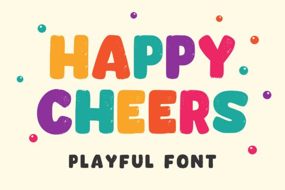 Happycheers Regular: A Playful Typeface for Memorable Branding