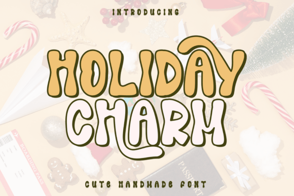 Holiday Charm: A Friendly Display Font for Modern Branding