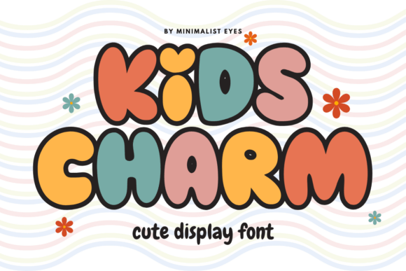 Kids Charm: The Perfect Display Font for Handmade Products