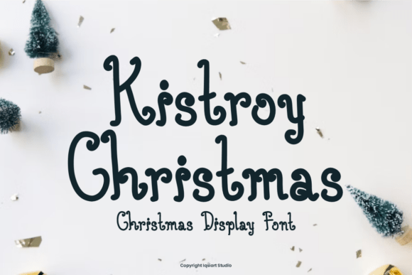 Kistroy Christmas: A Timeless Handwritten Font for Editorial Design