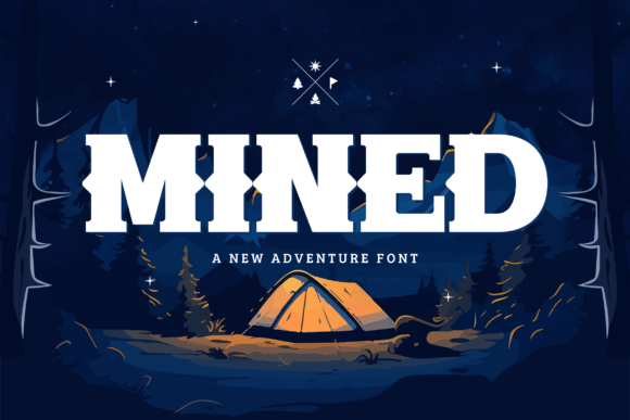 Mined: The Rugged Adventure Typeface for Bold Creators