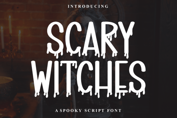 Scary Witches: A Friendly Display Font for Creative Makers