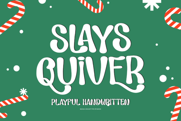 Slays Quiver: The Handwritten Display Font for Bold Branding