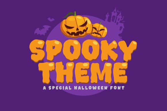 Spooky Theme: The Perfect Display Font for Halloween Creations