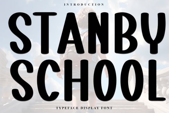 Stanby School: The Festive Font for Holiday Branding